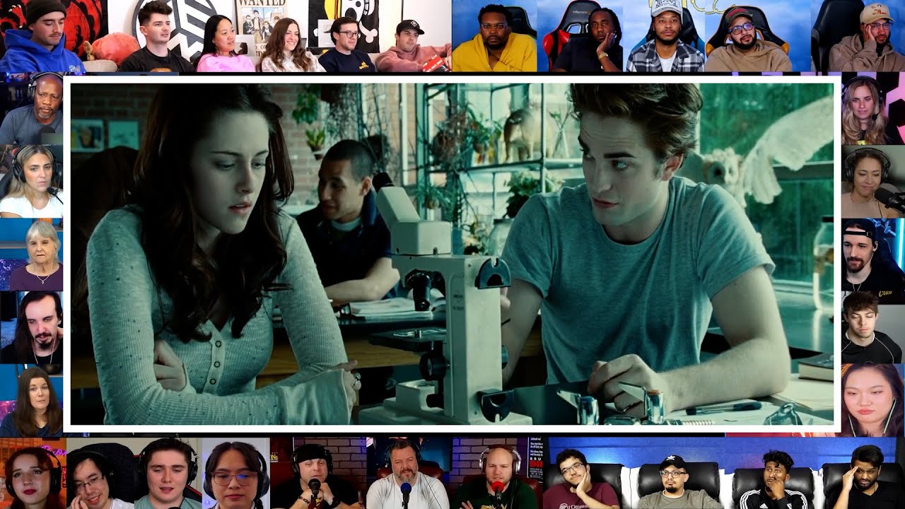 Biology Class Scene | Twilight : 2008 | Reaction Mashup