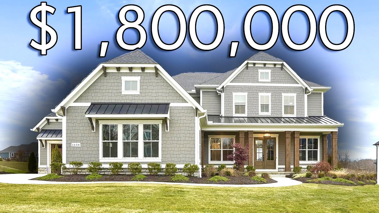 Inside a $1,800,000 Modern Mansion in Ohio