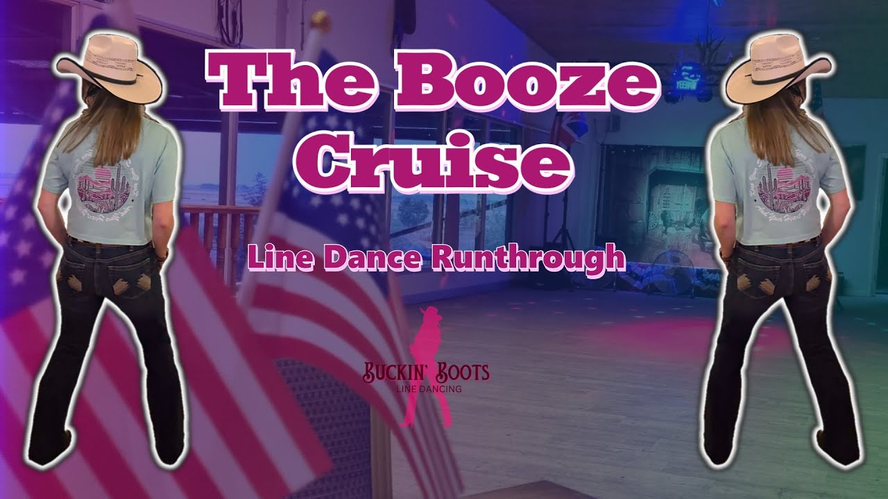The Booze Cruise -  Blackjack Billy Line Dance Runthrough