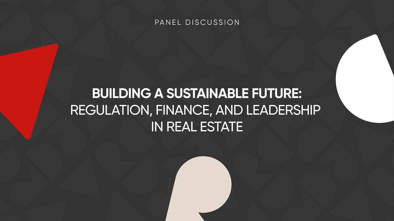 Building a Sustainable Future in Real Estate | Day 3 Panel Session | VRC 2026