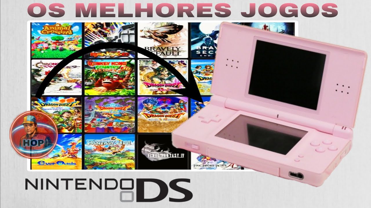 Os MELHORES Jogos de NINTENDO DS para a sua diversão diária! - Hop Jogos 