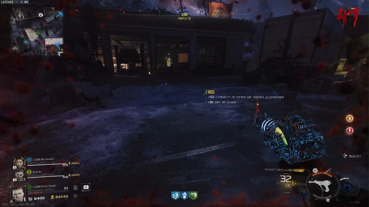 Call of Duty Zombies exit 115 manche 52