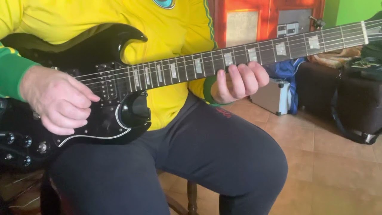 Skála gyakorlat gitáron C dúr