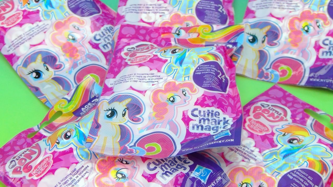 CUTIE MARK MAGIC MY LITTLE PONY FRIENDSHIP IS MAGIC SURPRISE BAGS OPENING
