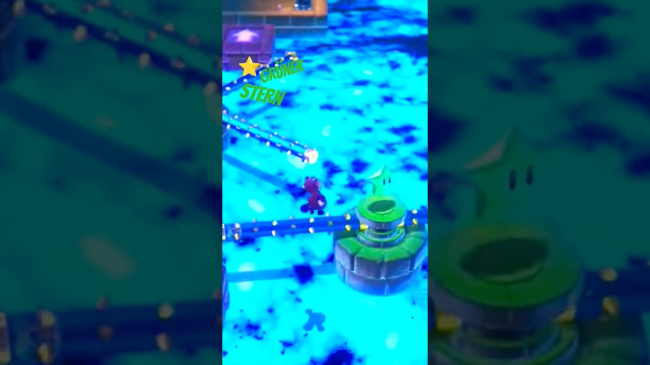 🐱 Super Mario 3D World - Grüner Stern an der Lavafurt ⭐ 🐱