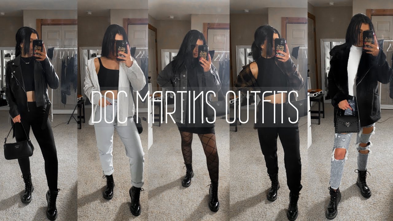 STYLING: DR. MARTENS BOOTS | 5 OUTFITS IDEAS WITH DOCS