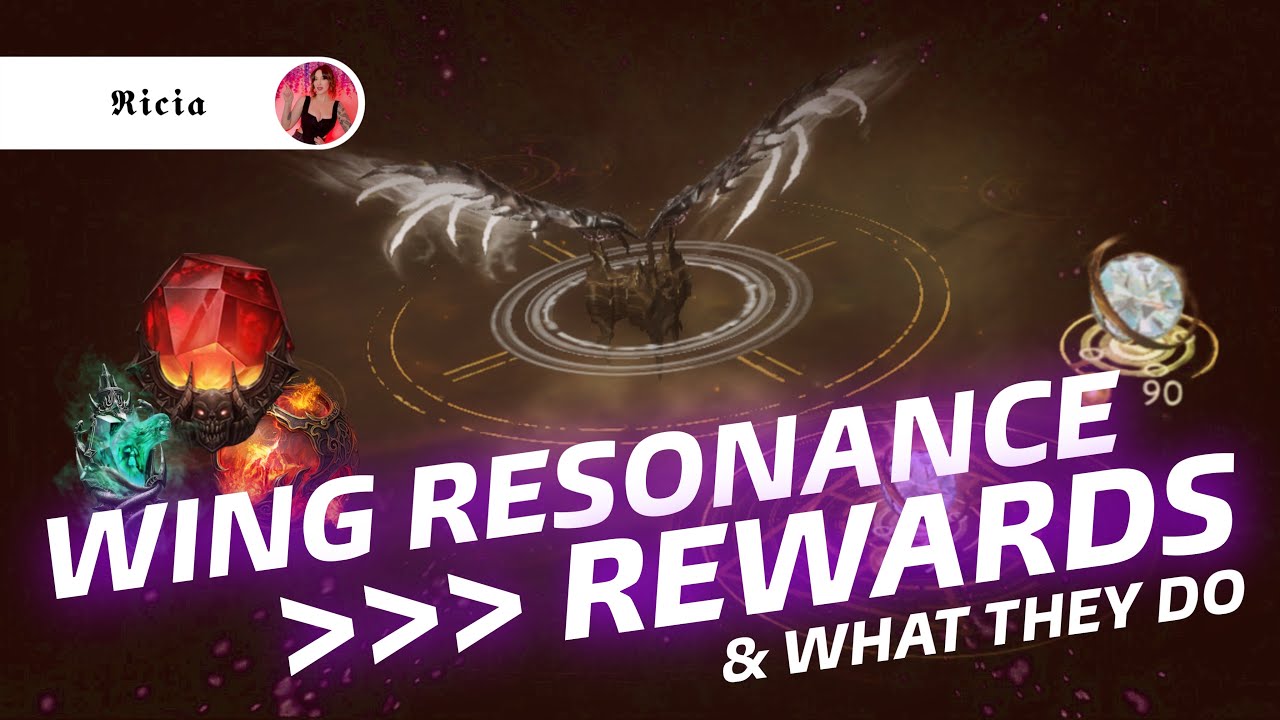 Gem Resonance, Wing Appearance and Bonuses. 