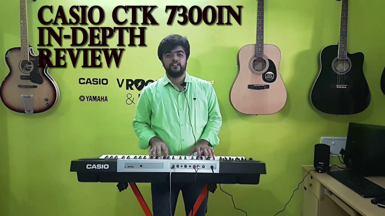 CASIO CTK 7300IN INDIAN REVIEW (HINDI)