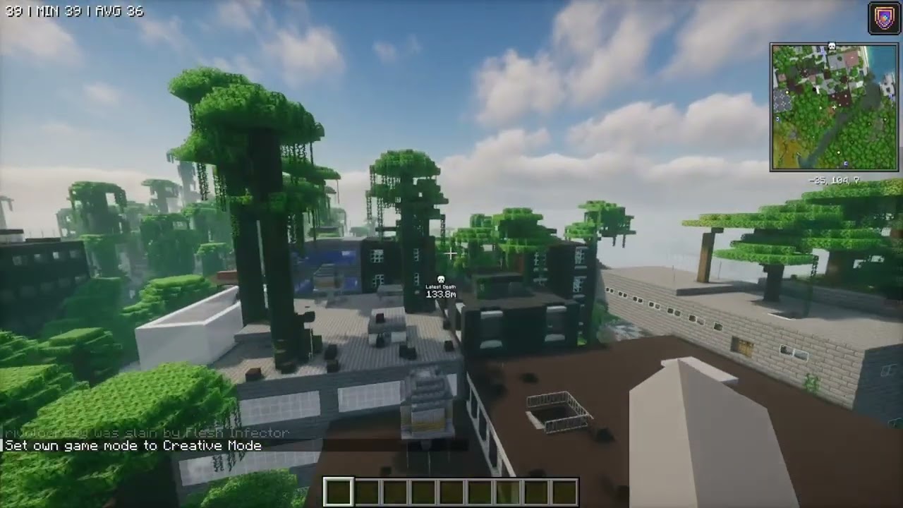 testing a new minecraft series. flesh