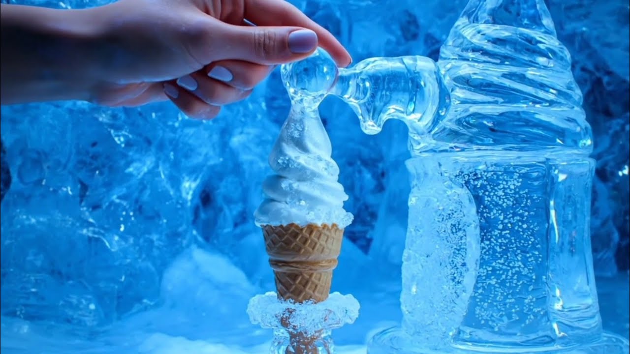 【AI×ASMR】Which ice cream would you like to try? 🍦#asmr  #asmrsounds  #ai  #satisfying #relax #ice 