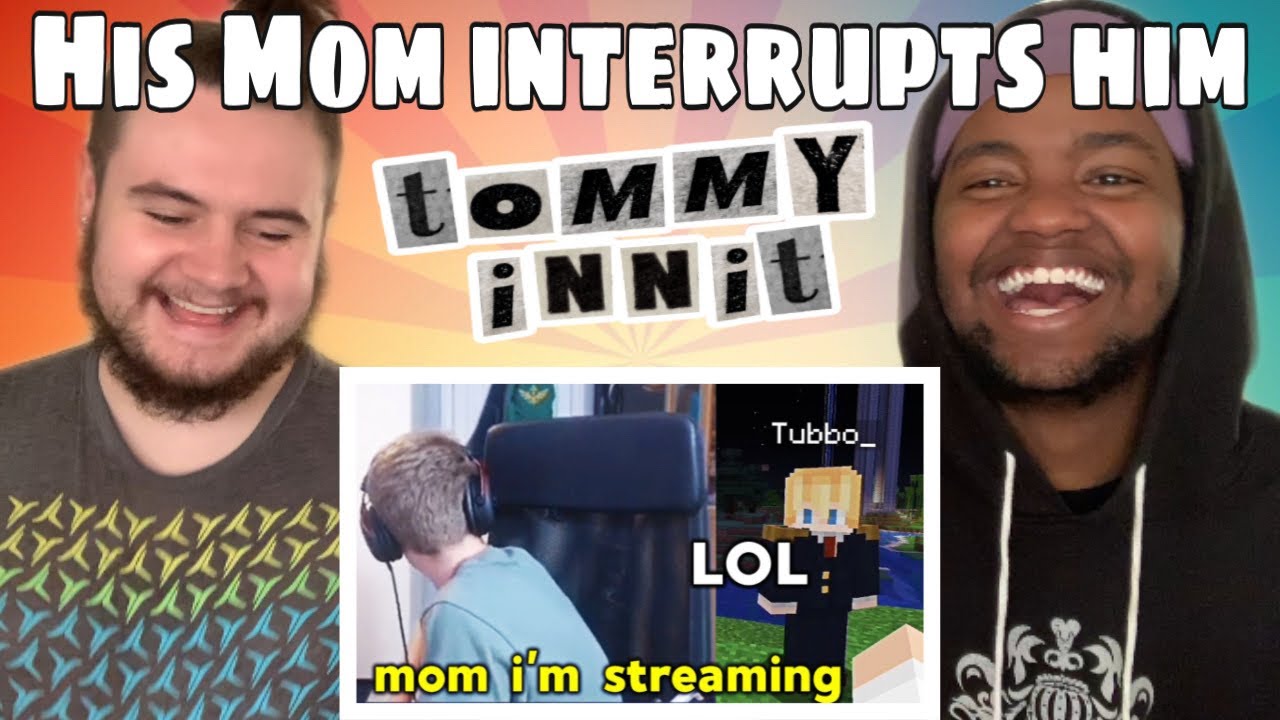 tommyinnit getting interrupted by his mom for 5 minutes straight!! REACTION
