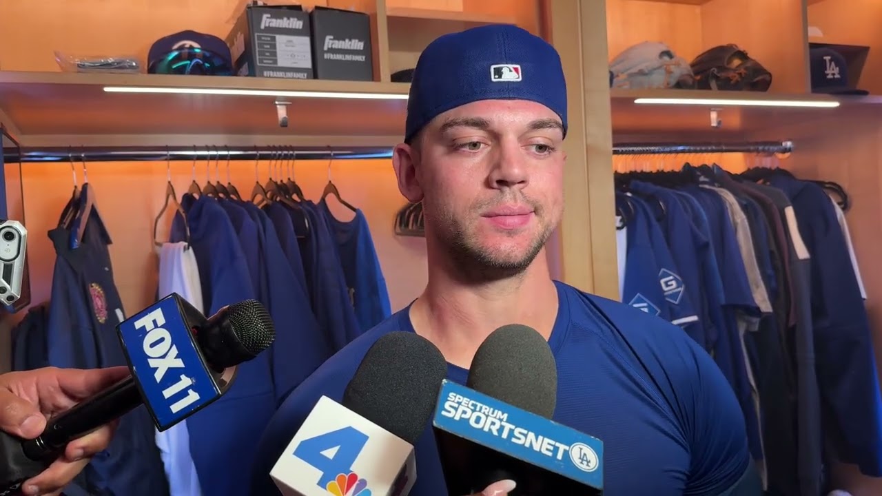 Ben Rortvedt Found Out He Was Playing 10 Minutes Before Today’s Game, Talks Dodgers Win!