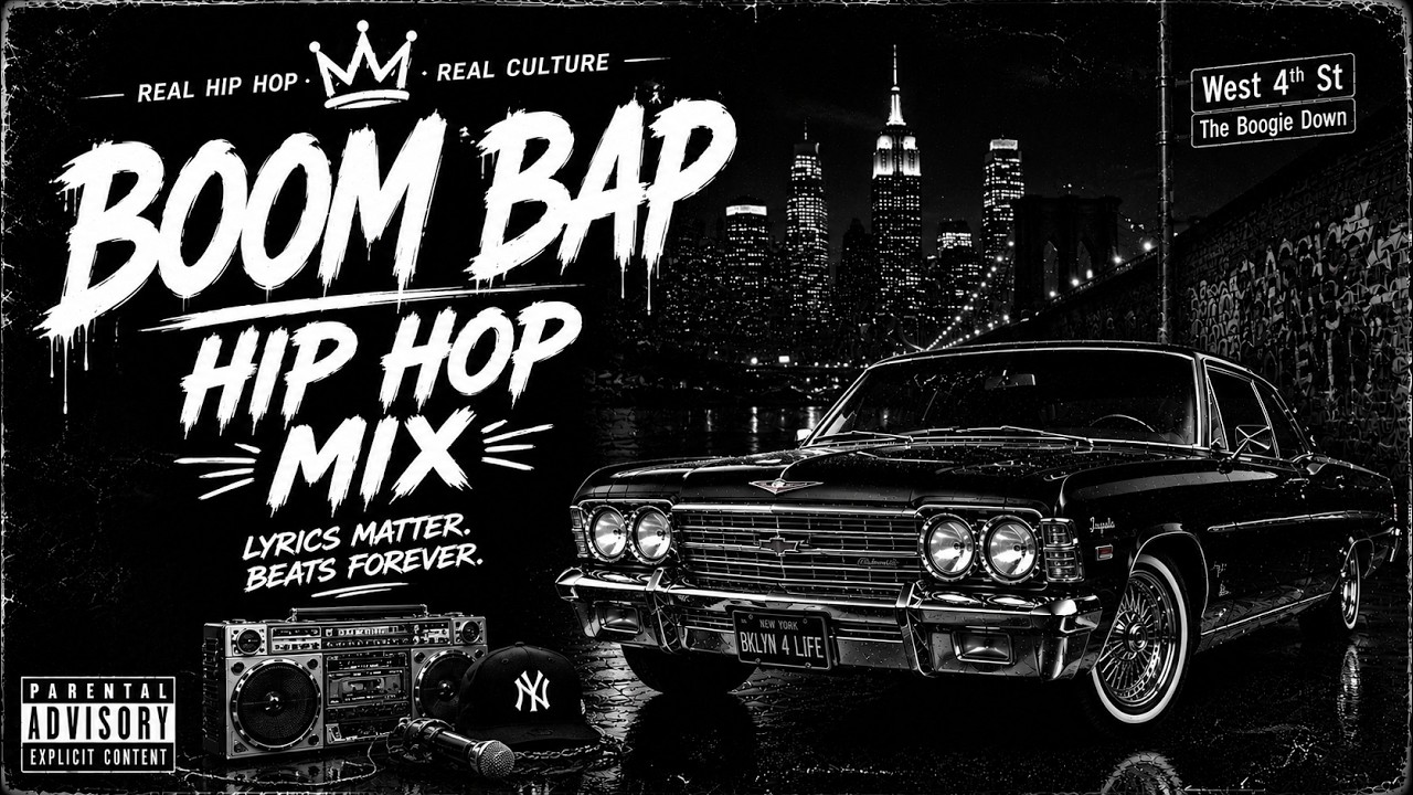 Boom Bap Essentials | Golden Era Hip Hop Mix | Classic Head-Nod Beats