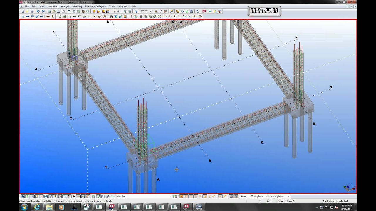 Tekla Structures Precast Detailing