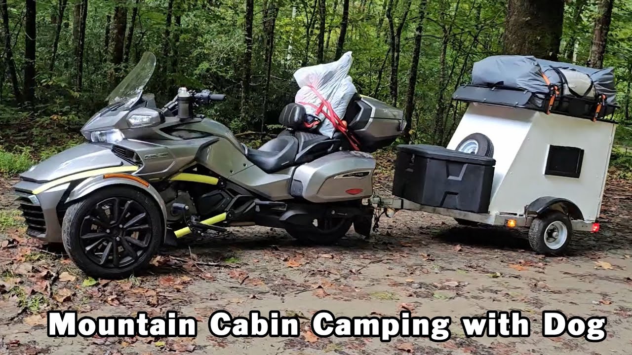 Can-Am Spyder Camping Adventure with Tobias