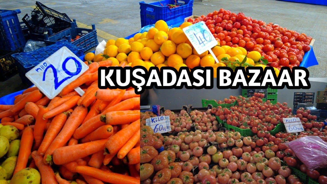 KUŞADASI TÜRKIYE | MARKET DAY | 30 December 2025 | 4k UHD 60fps 