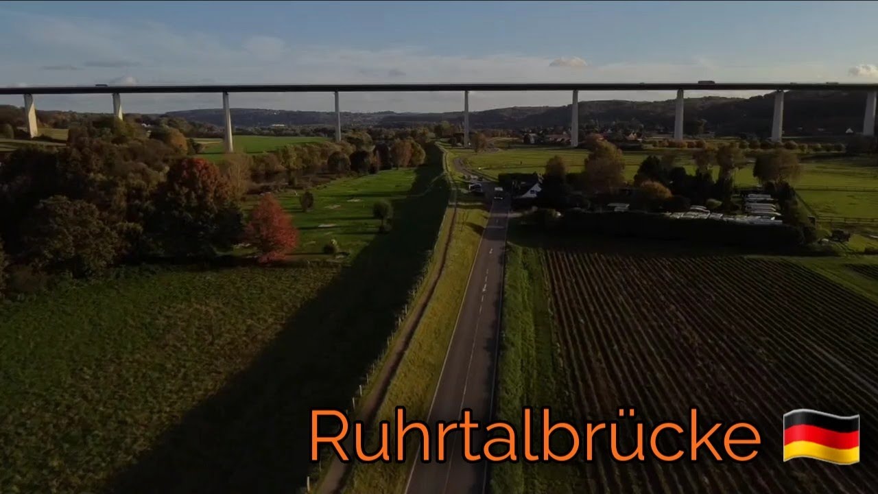RUHRTALBRÜCKE 🌉🇩🇪 by DRONE