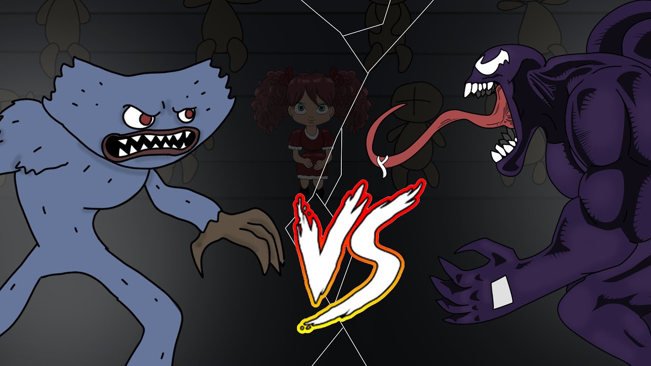 Huggy Wuggy VS Venom | Poppy Playtime animation