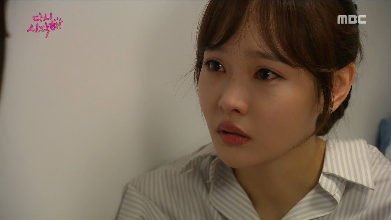 [Let's start again] 다시 시작해 55회 - Ha Eunjin Know the truth and shocked 20160805