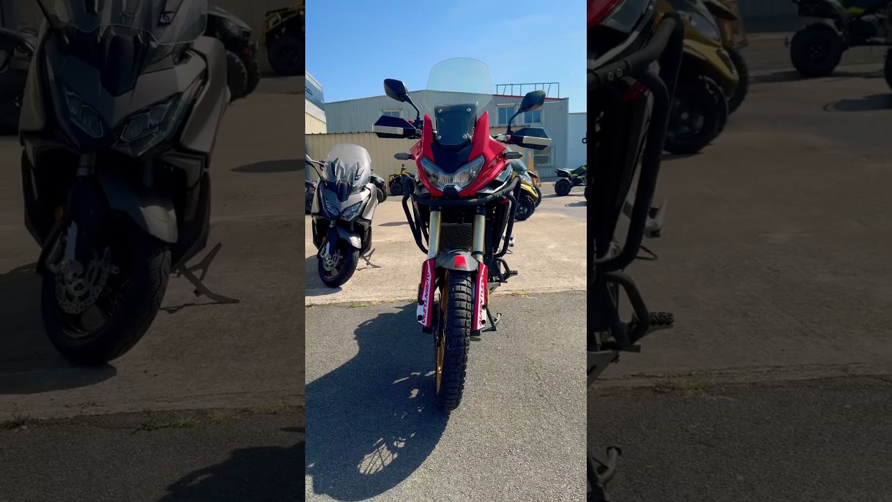Rieju Aventura 500 : bient&ocirc;t l&rsquo;essai vid&eacute;o de cette moto qui ressemble fortement &agrave; l&rsquo;Africa Twin !✌️