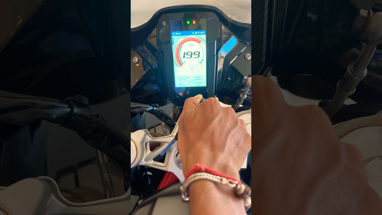 Tvs RR 310 Meter Console #rr310 #tvs #bmw #motorcycle #bike #meter #console #superbike #shorts #yt