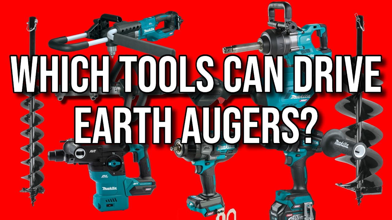 Testing Makita Tools with Earth Augers