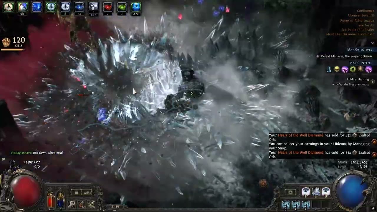 Path Of Exile 2 - 0.5 Ice Nova Infinite Elemental Infusion - Gemling Legionnaire