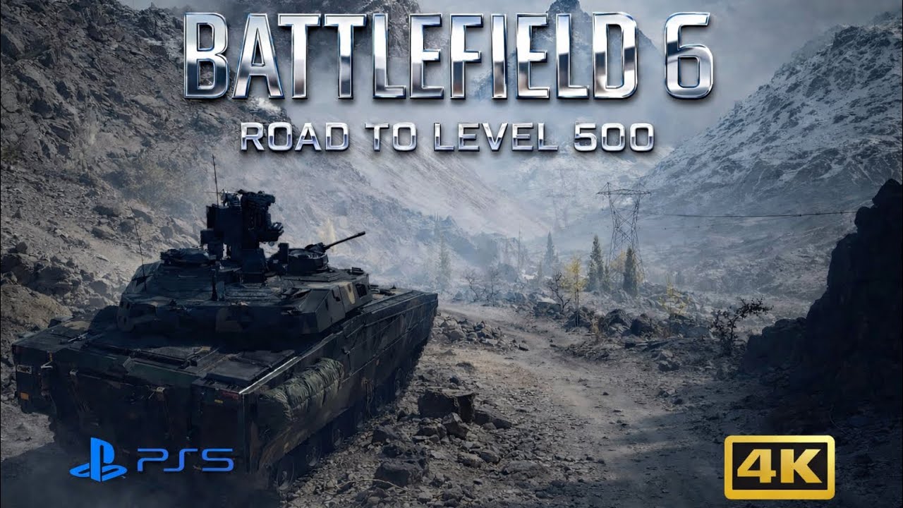 INSANE Battlefield 6 Gameplay in 4K! 😱 Road to Level 500 Grind Starts NOW (PS5)