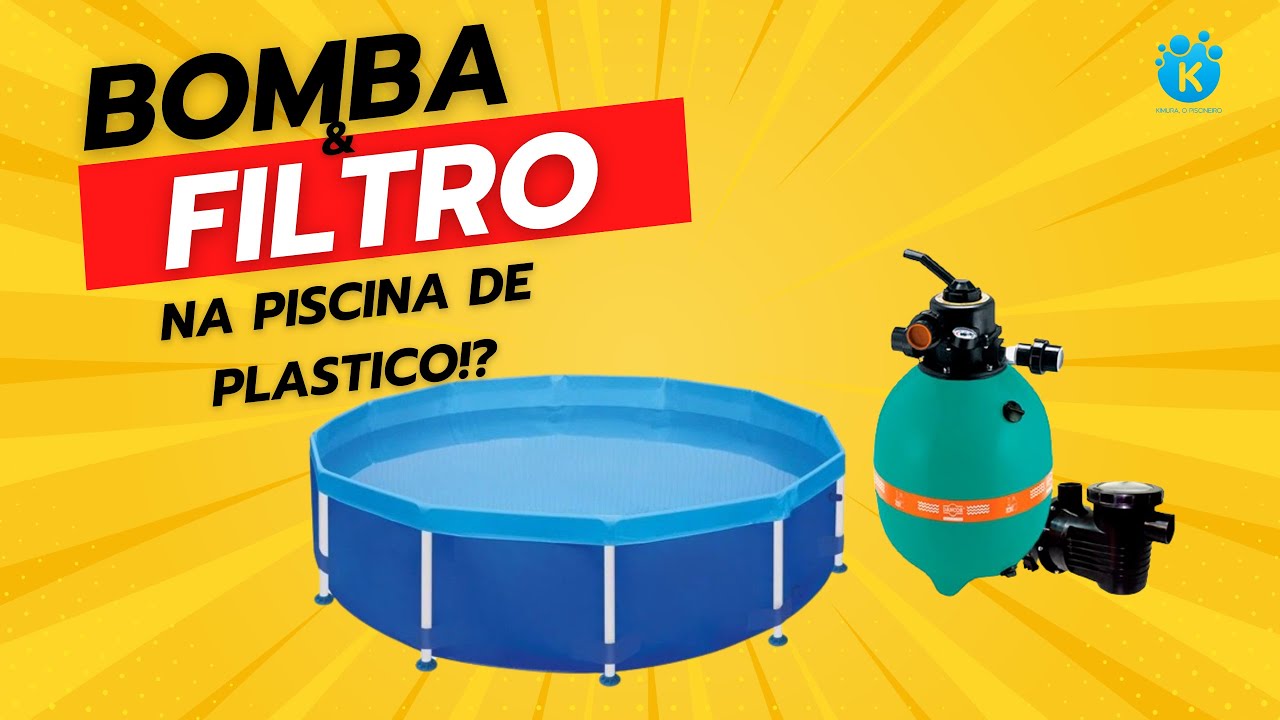 #02 Demonstração: Piscina de Plástico com Filtro e Bomba