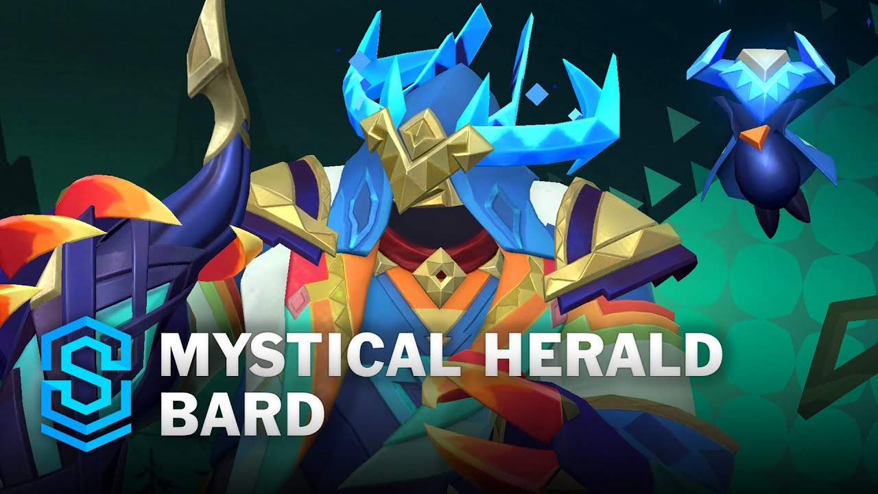 Mystical Herald Bard Wild Rift Skin Spotlight