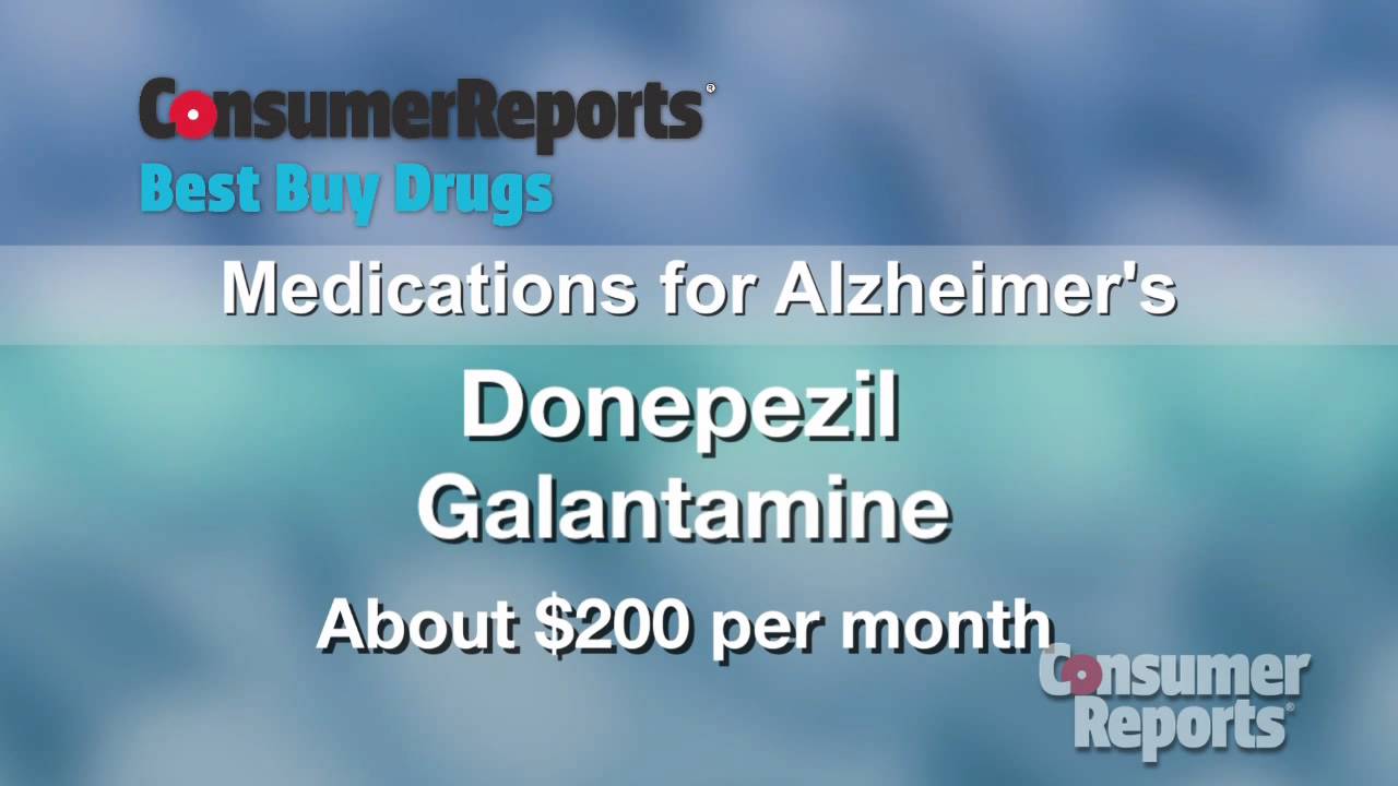Drugs for Alzheimer's disease