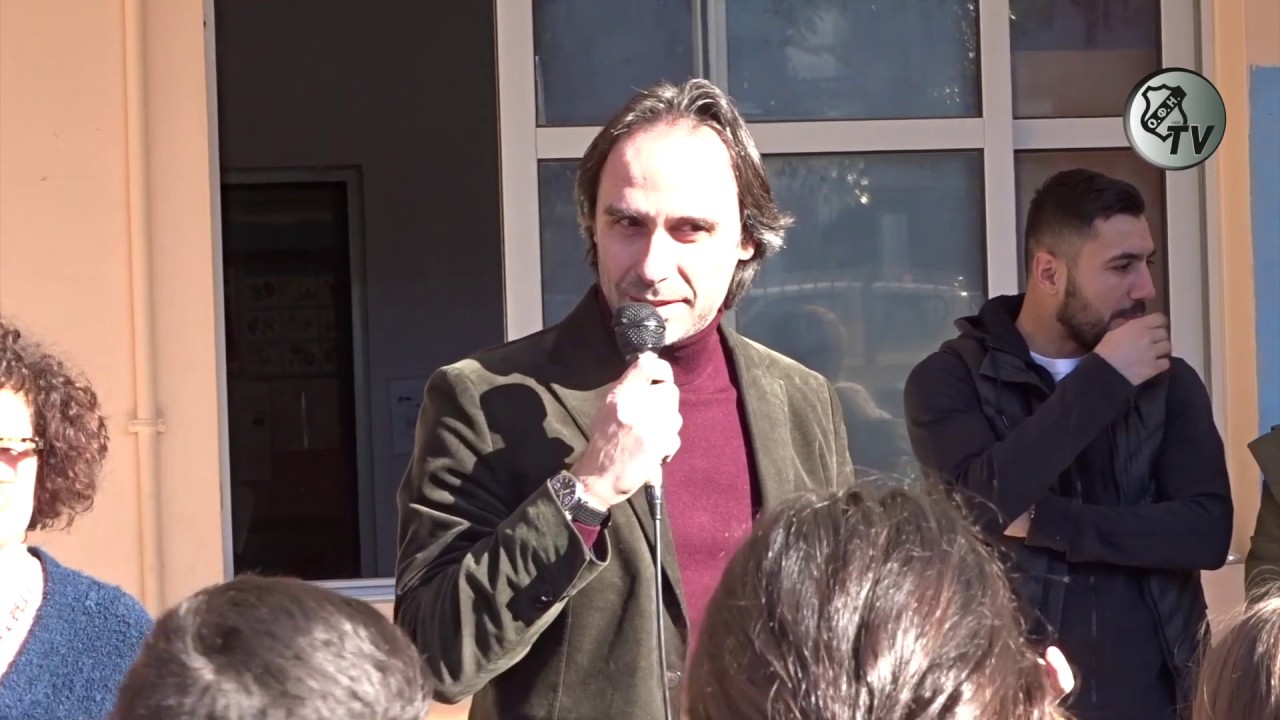 Επίσκεψη του ΟΦΗ στο 47ο δημοτικό σχολείο Ηρακλείου (17/1/19)