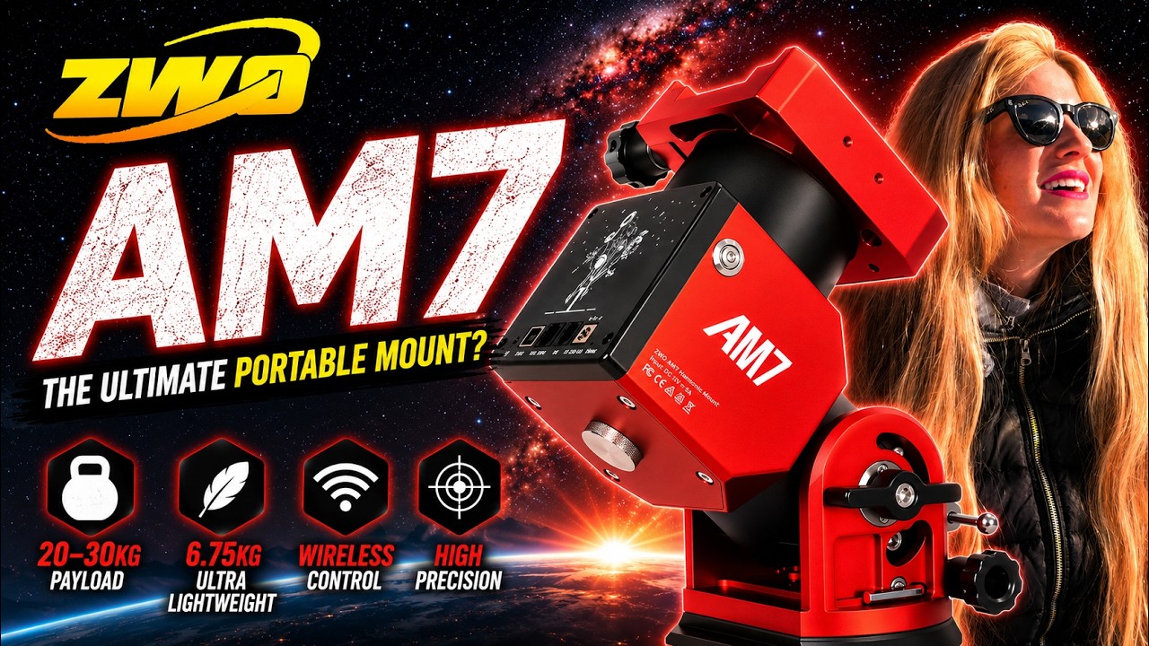 AM7 - The ZWO AM Family Just Got Bigger! Test & Review