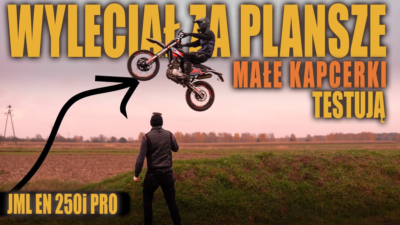 Ale wylecial! JML EN 250i PRO. Bracia Kacperka testują