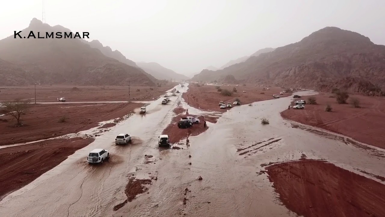 امطار حائل تصوير جوي( شعيب السلف )