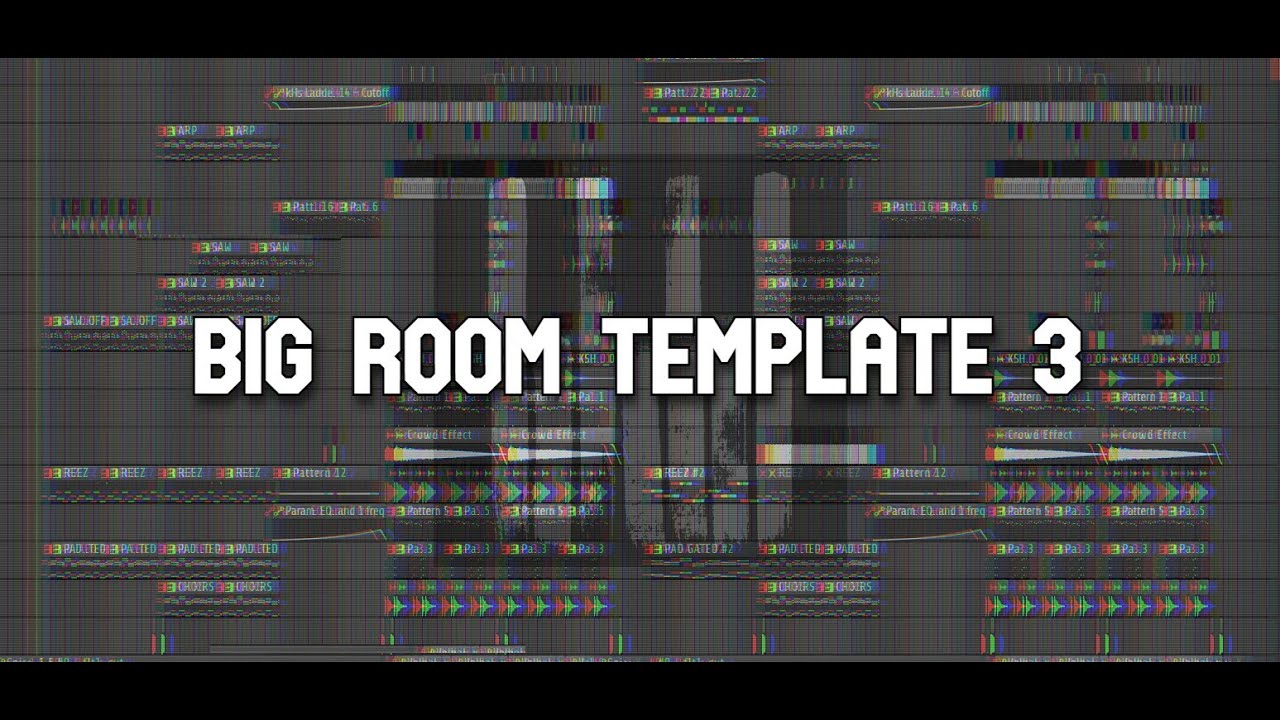 FREE BIG ROOM TEMPLATE 3 in FL STUDIO like KEVU, W&W, Jaxx&Vega (FLP in Description) 2024