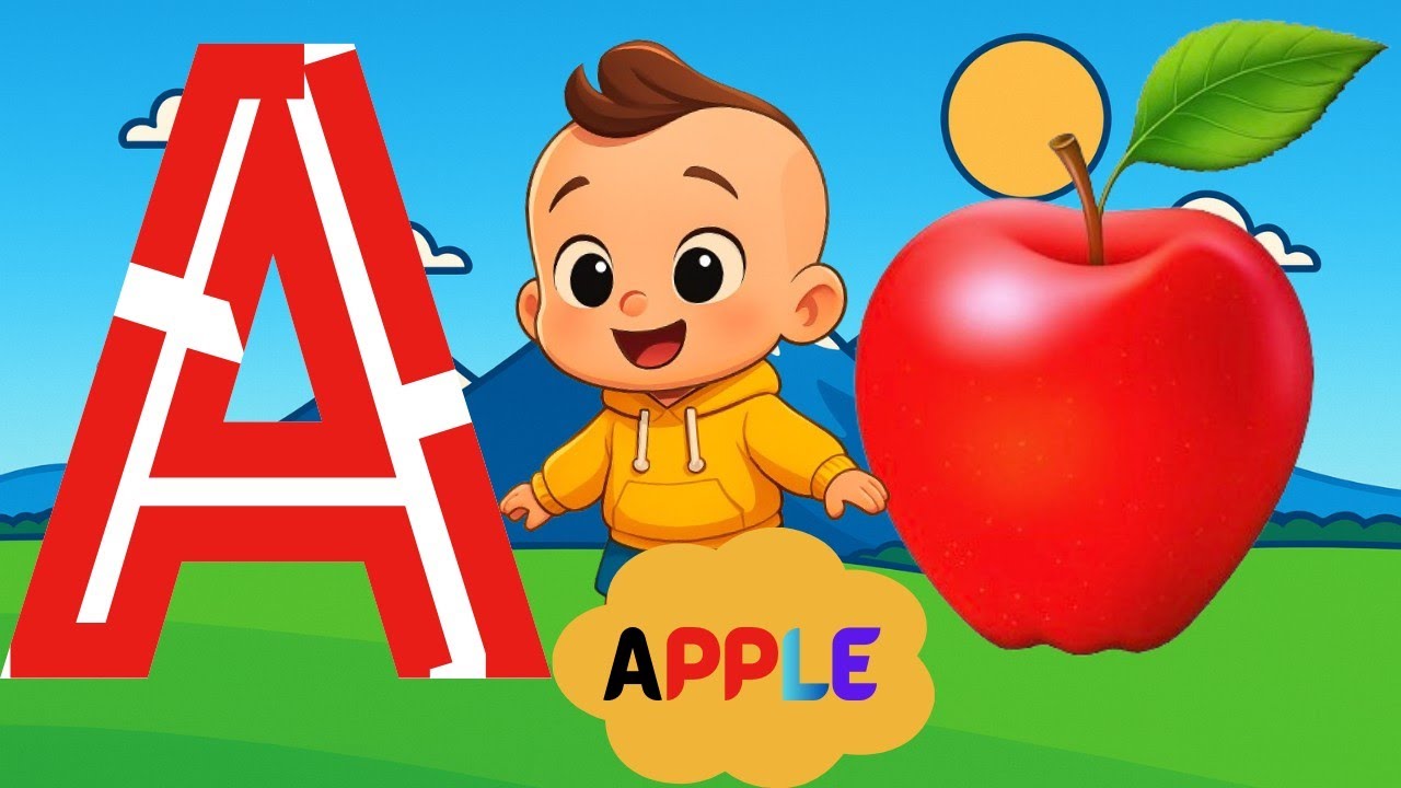 A for Apple | अ से अनार | abcd | phonics song | A for apple B for ball C for cat | abcd song | abcde
