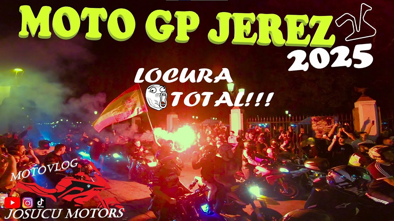 Moto GP Jerez 2025‼️ (GP España) Locura total🔥 MOTOVLOG EN ESPAÑOL ❕