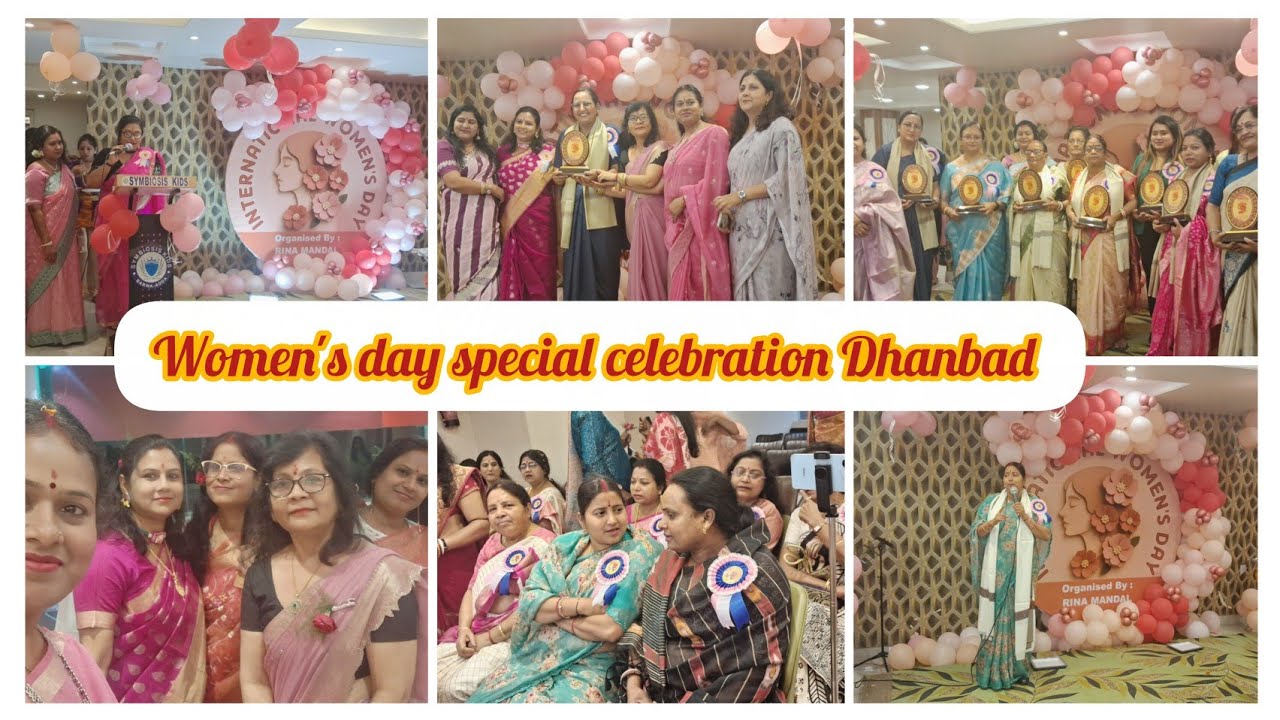 International women's day celebration organised by Rina Mandal Principal of Symbiosis kids  School .