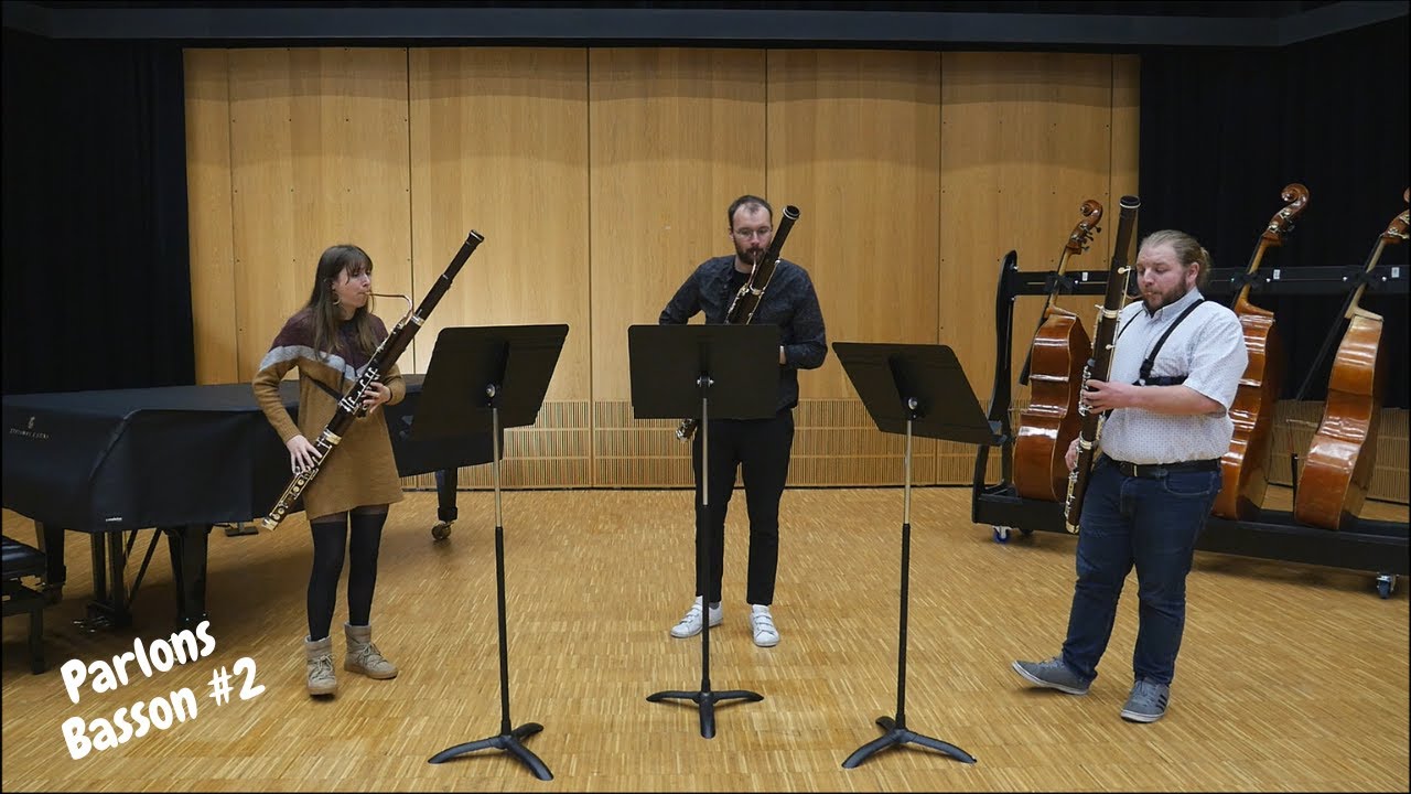 Divertissements pour trois bassons de Eugène Bozza