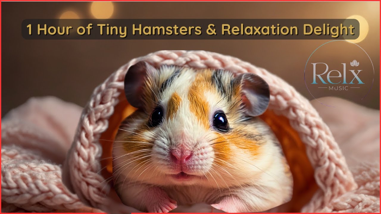 Still Moments [05] &ndash; Tiny Hamsters | 1 Hour of Adorable Hamster Visuals & Peaceful Ambience