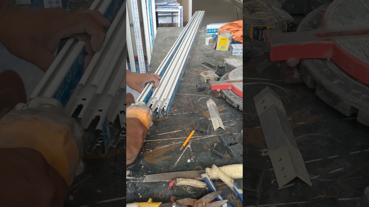 Wala kang puncher!! pattern Ang gamitin 798 series aluminum profile