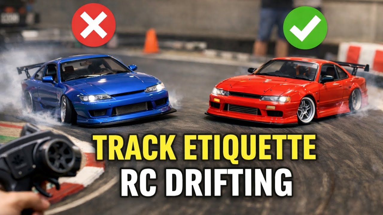 RC Drift Track Etiquette: Don’t Be That Guy