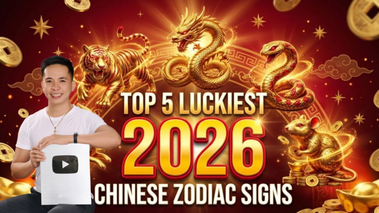 TOP 5 LUCKIEST ZODIAC SIGN SA 2026