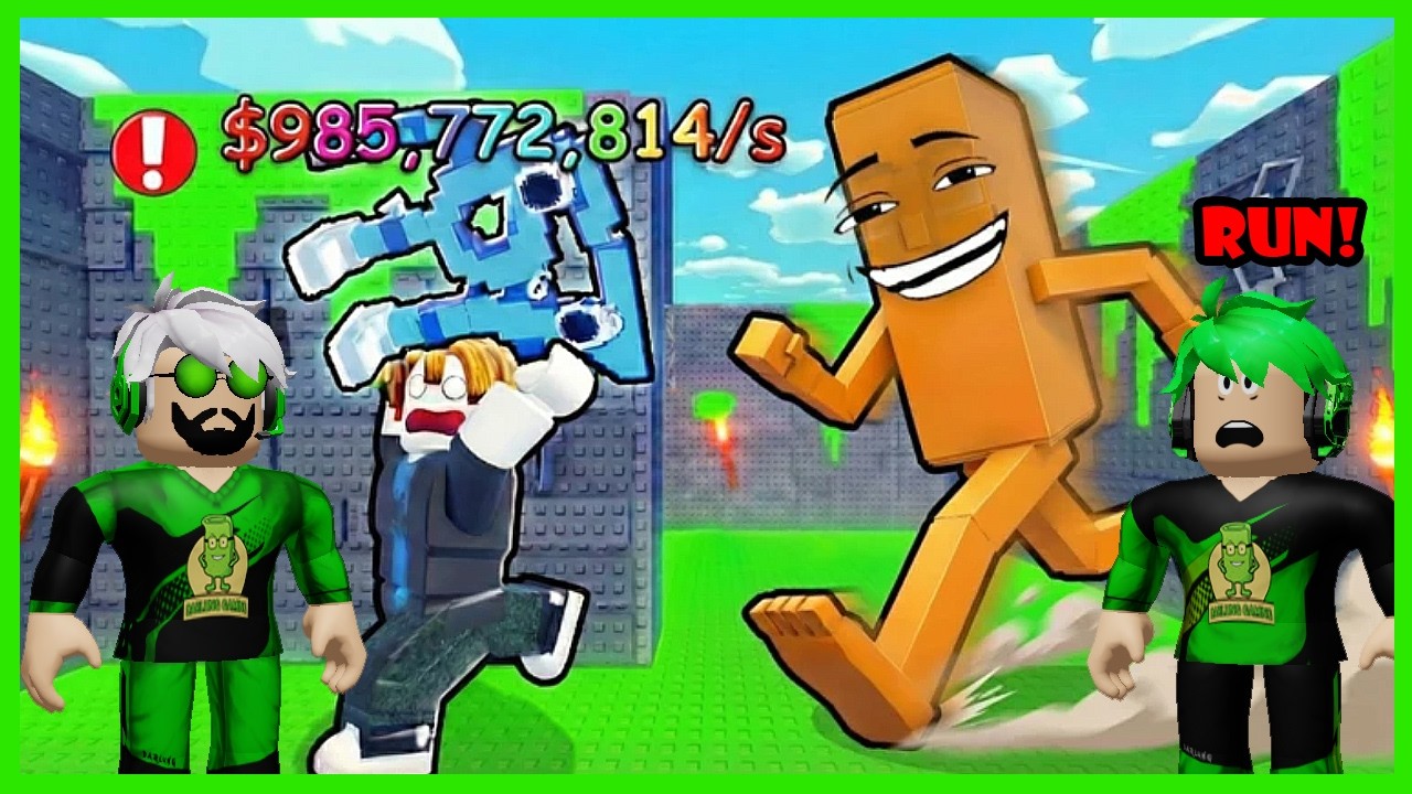 Darlung & Wak Darlung Selamatkan Brainrot Dari Penjaga Maze Raksasa Di Roblox