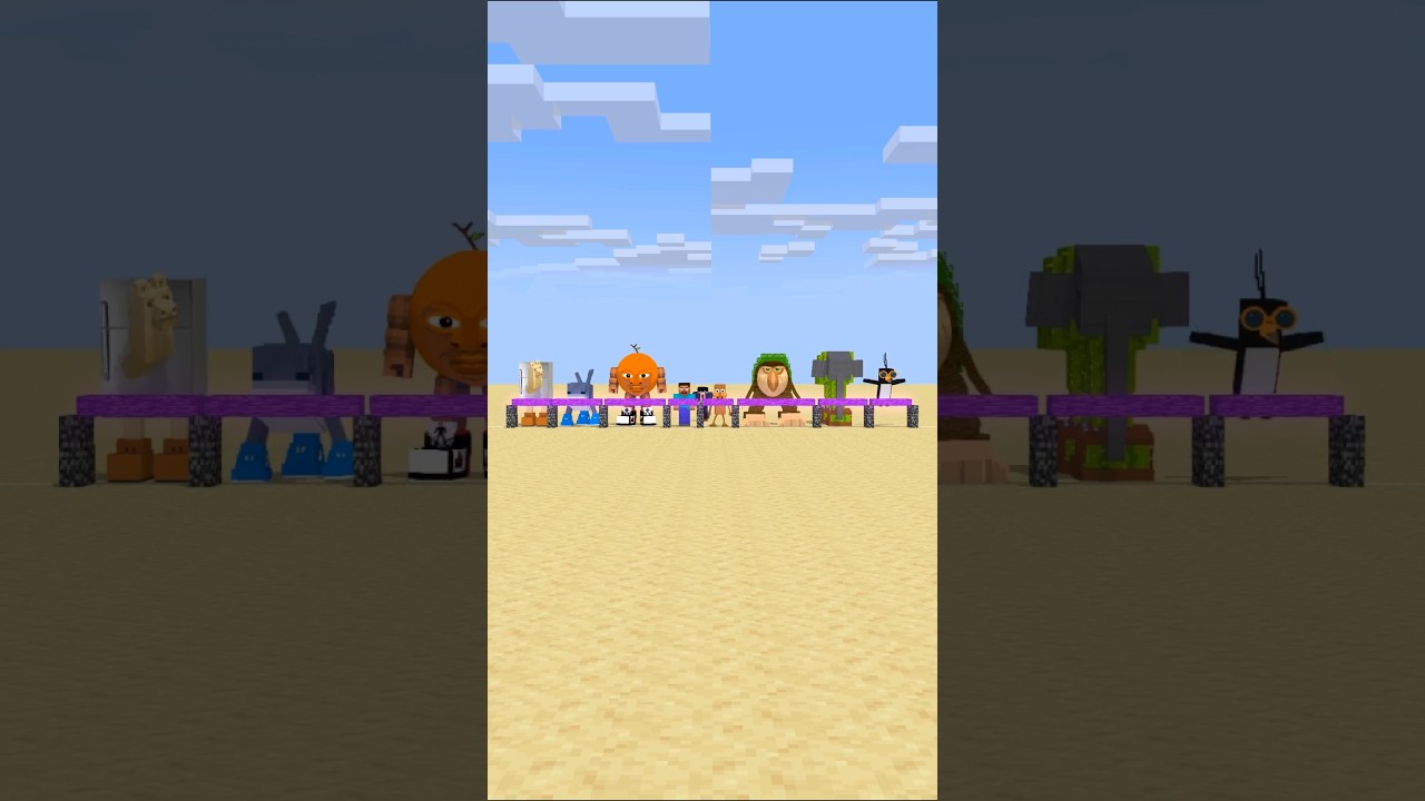 HELP Herobrine To Win The Who Has Strongest Arm #friendship #shorts #trending #anime