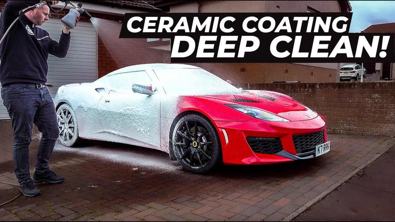 Dirty Lotus Evora Foam Wash - Car Detailing