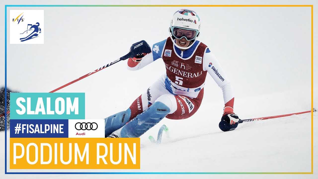 Michelle Gisin | 2nd place | Levi | Slalom #2 | FIS Alpine