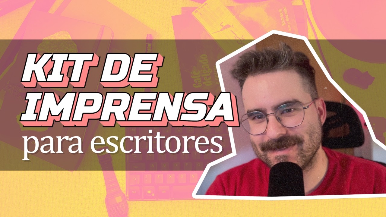Para escritores: kit de imprensa para você fazer contato com jornais, sites e influenciadores