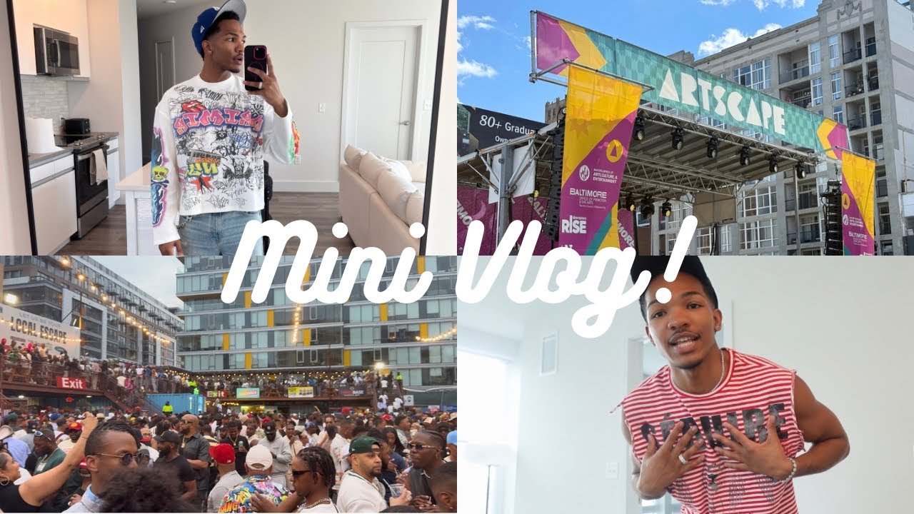 Mini Vlog! DC Black Pride + Artscape + Meeting My Mutuals + GRWM | Jordan Xavier